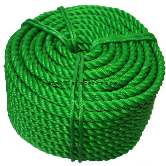 3/8 Strand Colorido Marine PE Twist Cuerda para amarre y pesca