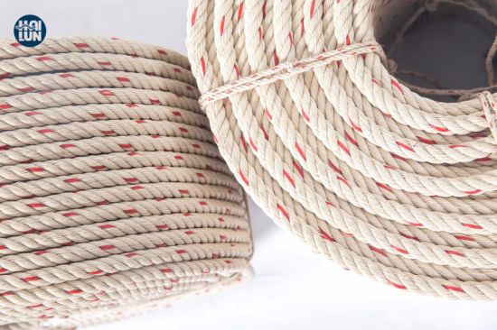 Alta calidad 3/4 Strand Polypropylene PP / PE Twist Danline Nylon Polyamide usó la cuerda de la nave