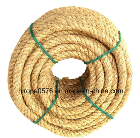 Cuerda de manila / Natura / cuerda de embalaje de cuerda de sisal blanca de alta calidad