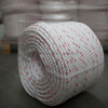 White de 10 mm con cuerda de polysteel flotante roja (bobina de 220 m)