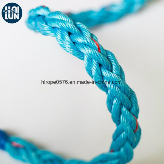 IMPA alta calidad 8 Strand Brayed Polypropylele Marine PP Cuerda