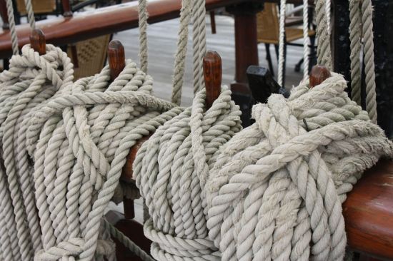 Cuerdas de amarre de PP de alta resistencia para barco
