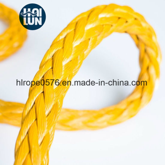 Cuerda Dinámica Dinámica Dinámica de 12 Strand HMPE / HMWPE para Amarre