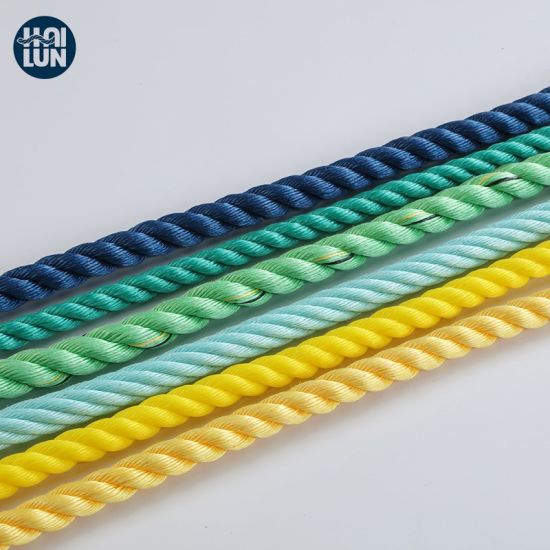 China Fábrica 3 Strand PP Danline Cuerda en buena calidad