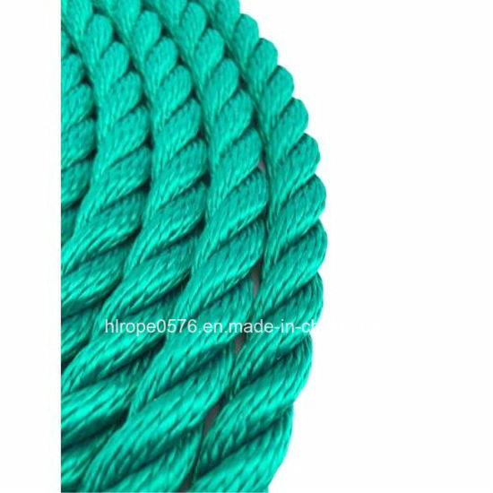 Cable multifilamento flexible verde brillante de 220 m de largo y 16 mm
