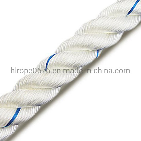 Cuerda trenzada de poliamida / nailon de 3 hilos