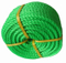 Cuerda plástica de la pesca del alambre verde de los filamentos de la cuerda del PE 3