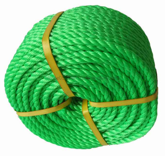 Cuerda de PE Cuerdas verdes para pescar cuerdas de plástico
